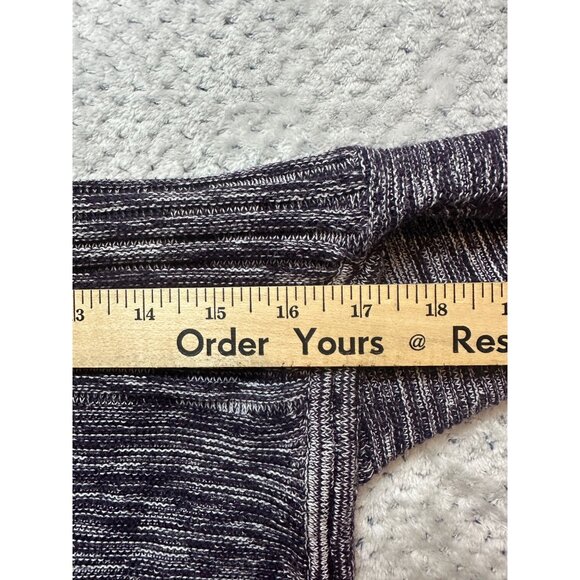 Ellen Tracy Womens Knit Long Sleeve Pullover Sweater Top Tunic Size Small Purple - Picture 9 of 13